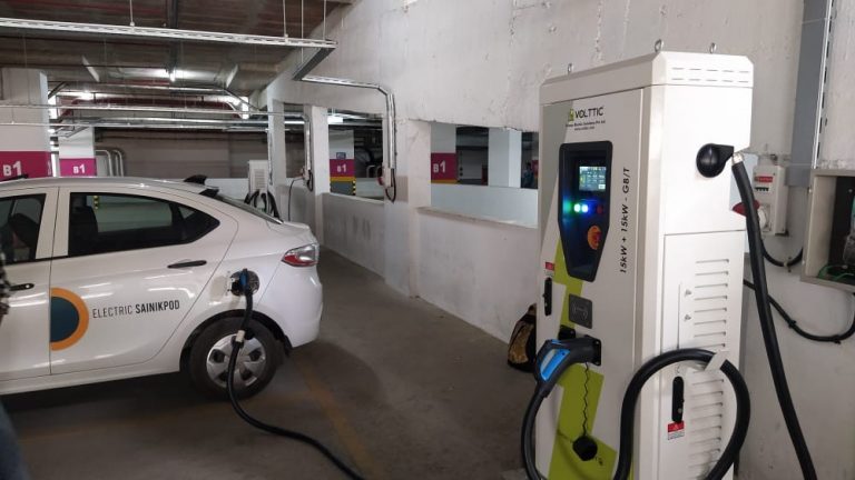 Electric Vehicle Charging Station