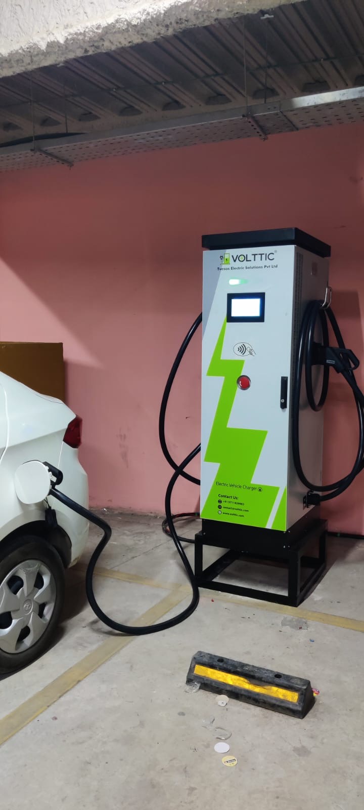 Volttic installed 60 KW CCS2 DC fast charger at Hyderabad