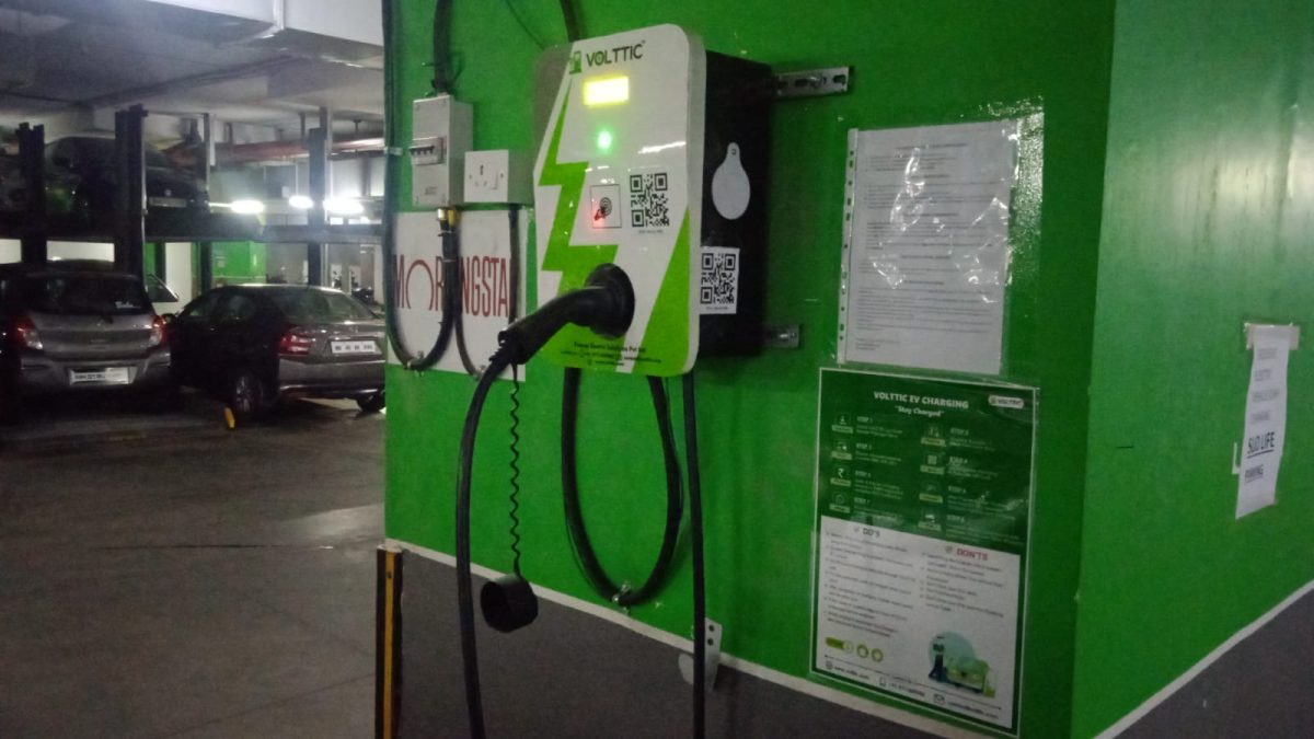 7.4 KW Type 2 Chargers installed at Mumbai